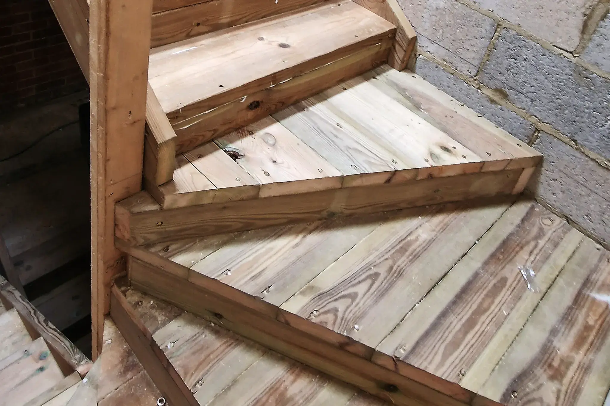 Temporary Basement Stairs Wandsworth: Joiner Xpert Project
