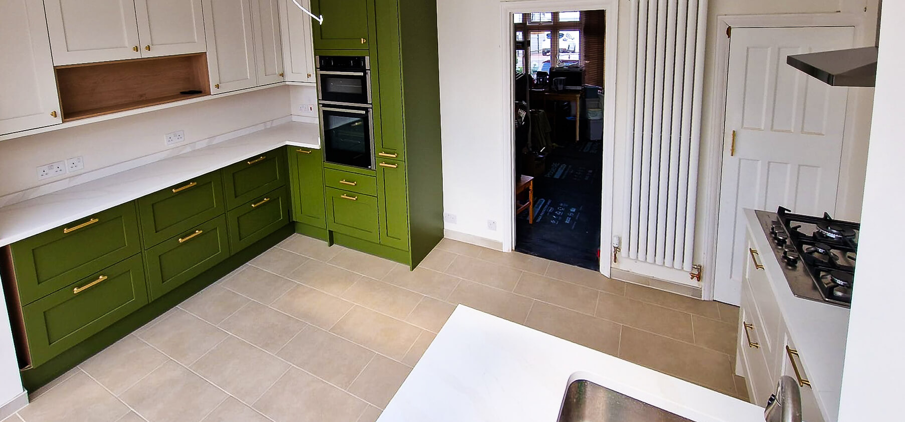 kitchen renovation in west sutton after howdens